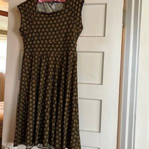 Karina navy and gold dress size M/L